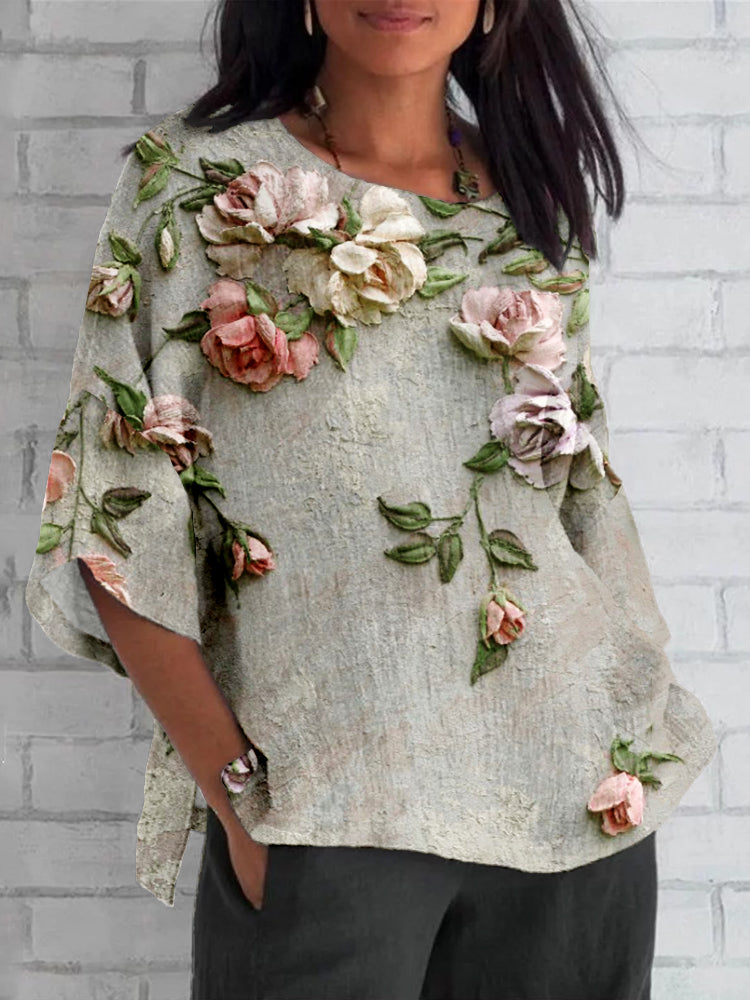 Iverra™ - Trykt Blomstret Top