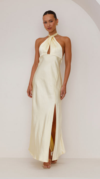 Maxi kjole Rosea Halter