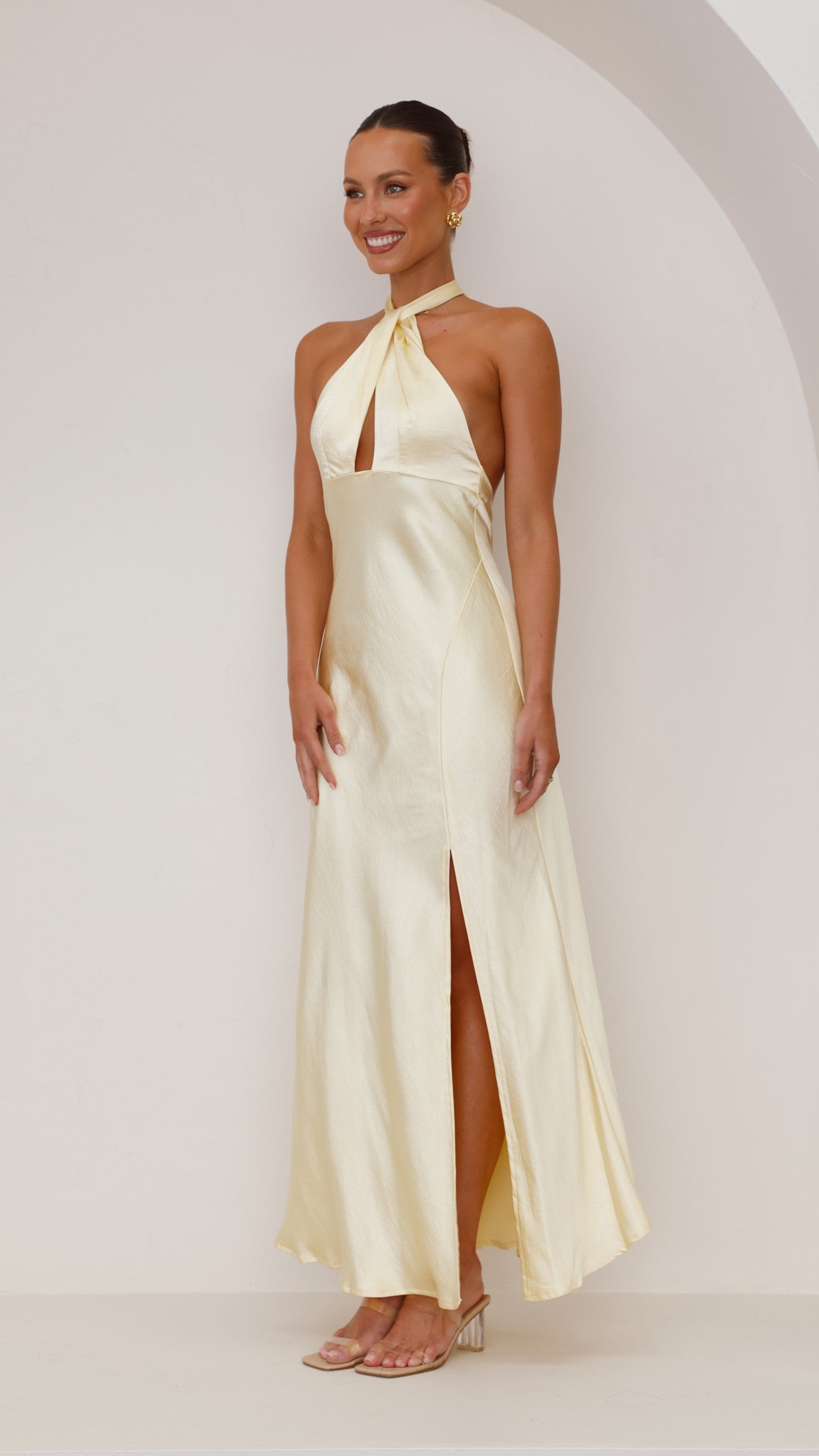 Maxi kjole Rosea Halter