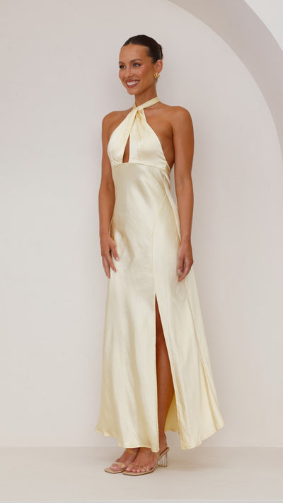 Maxi kjole Rosea Halter