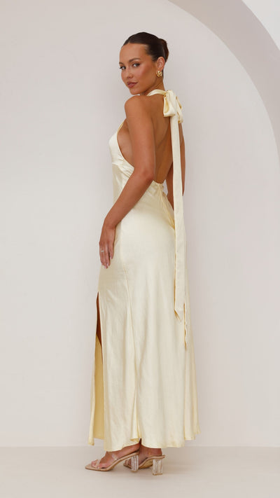 Maxi kjole Rosea Halter
