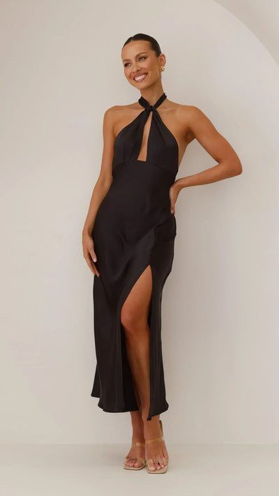 Maxi kjole Rosea Halter