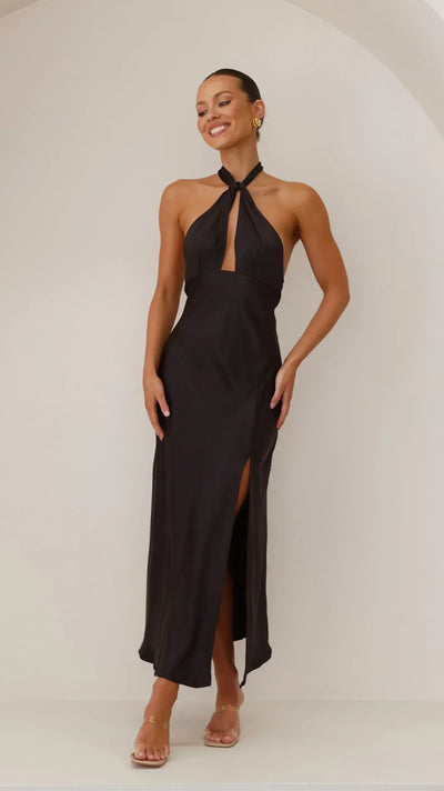 Maxi kjole Rosea Halter