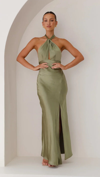 Maxi kjole Rosea Halter