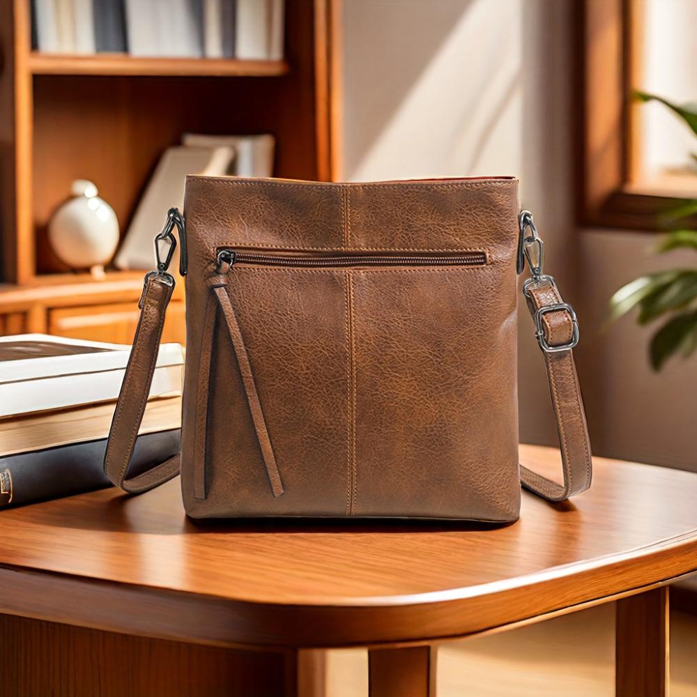 Lena Retro Square Crossbody Taske