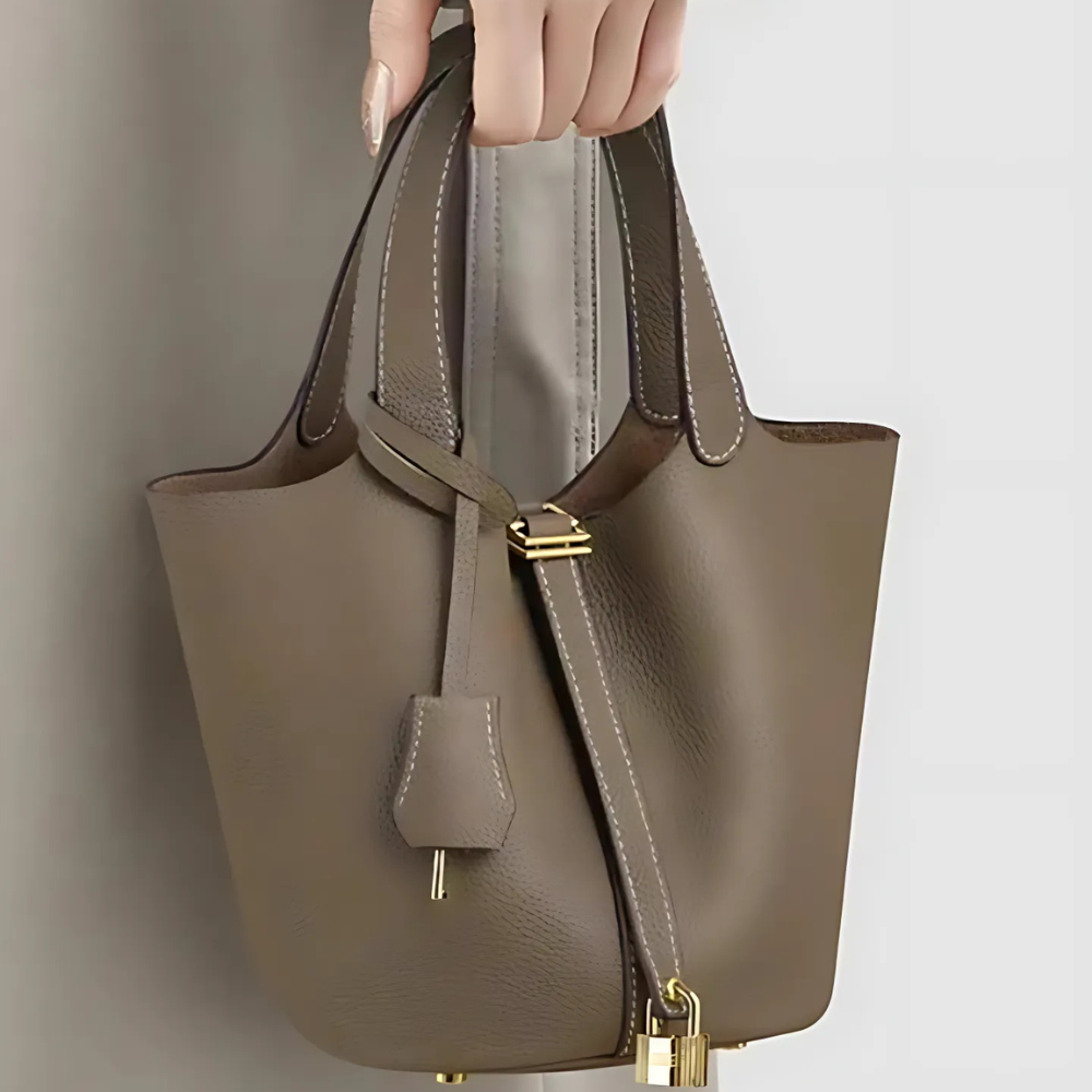 BELLATREND™ | LÆDER SPANDHÅNDBAG