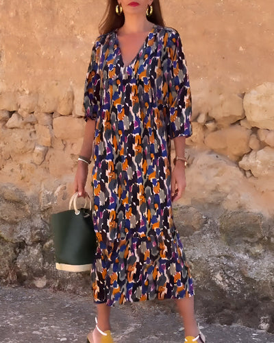 Jana | Vintage-inspireret kjole med charmerende look