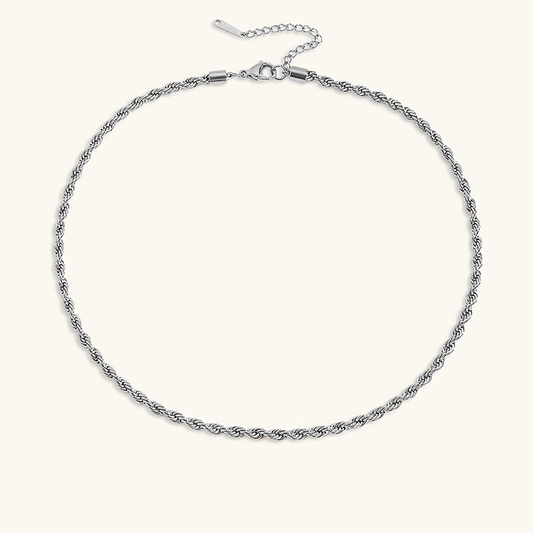 Rope Bianca Halskæde | 18k Guld
