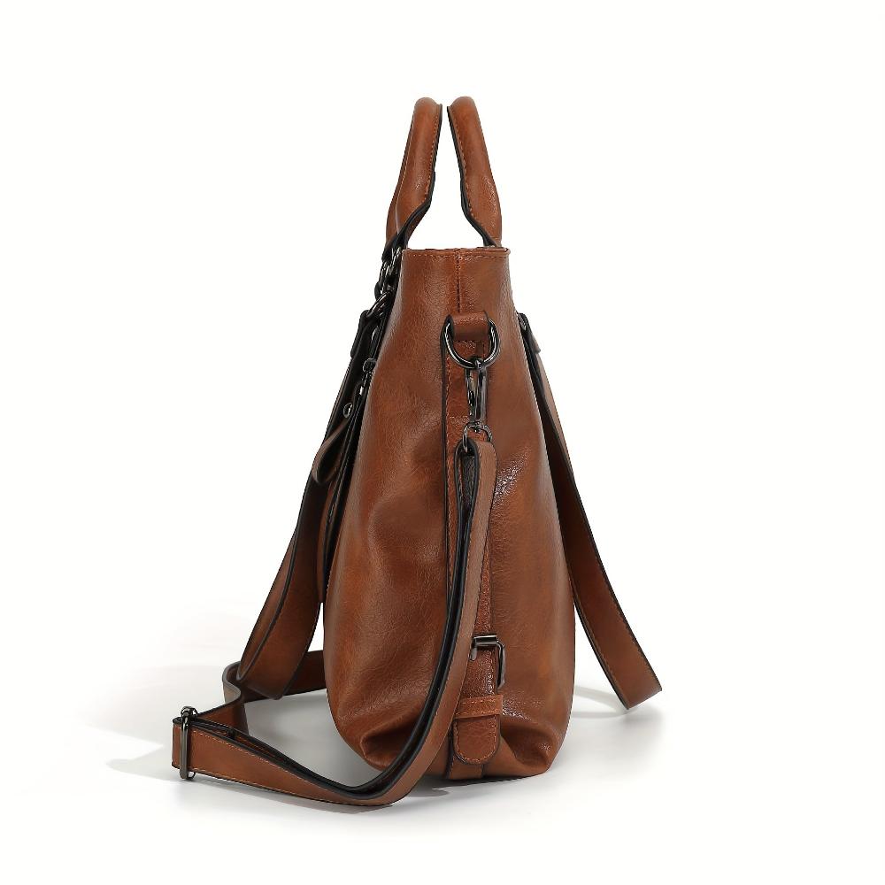 Charlottes Klassiske Elegance | Vintage Tote Bag