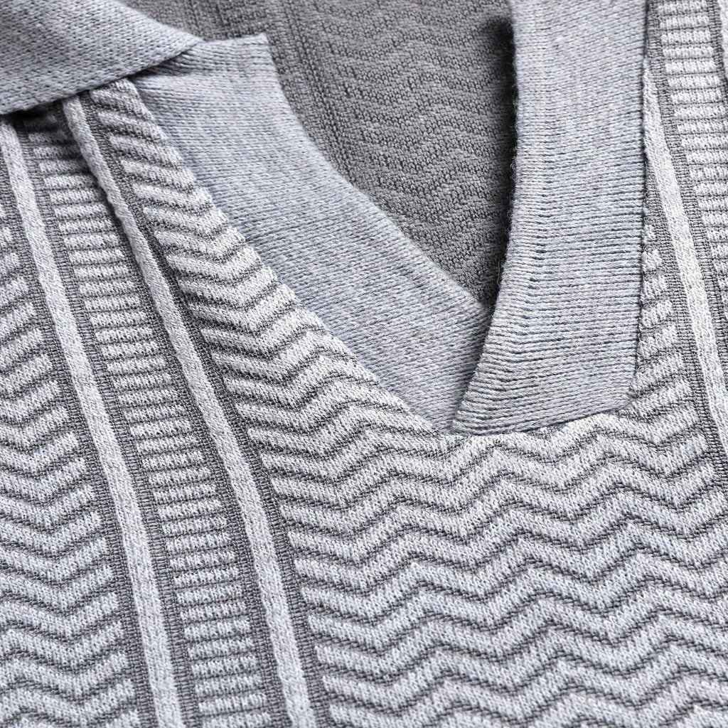 Cavallaro - Strikket Polo Shirt