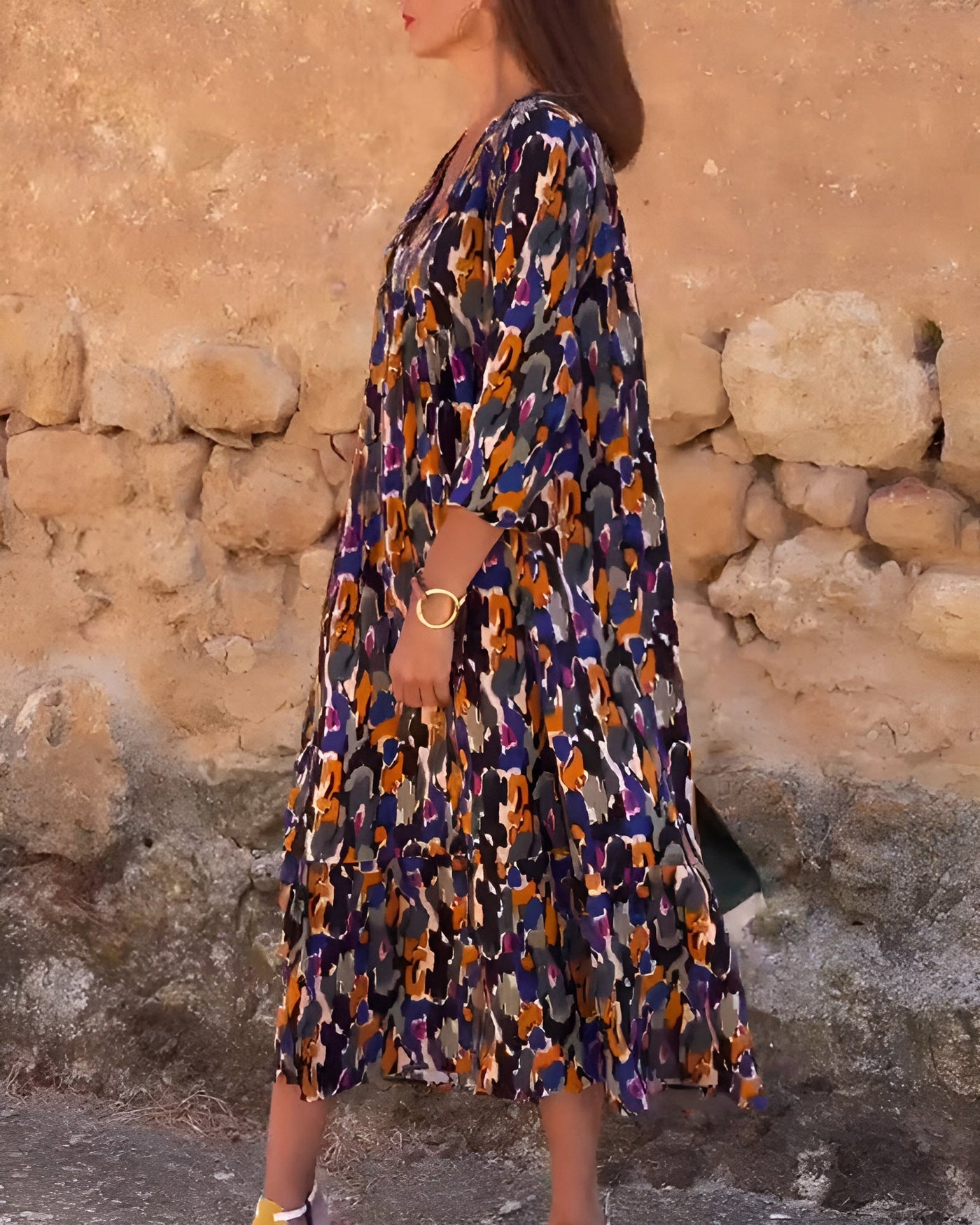 Jana | Vintage-inspireret kjole med charmerende look