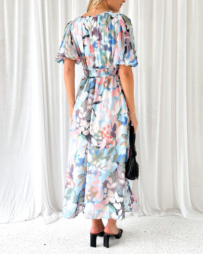 Carlotta™ | Elegant Blomsterkjole