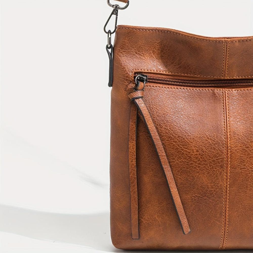 Lena Retro Square Crossbody Taske