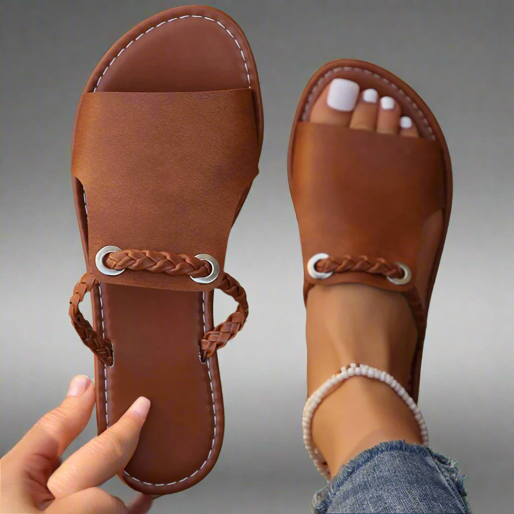 Katelina | Flade SANDALER i Premium Materiale