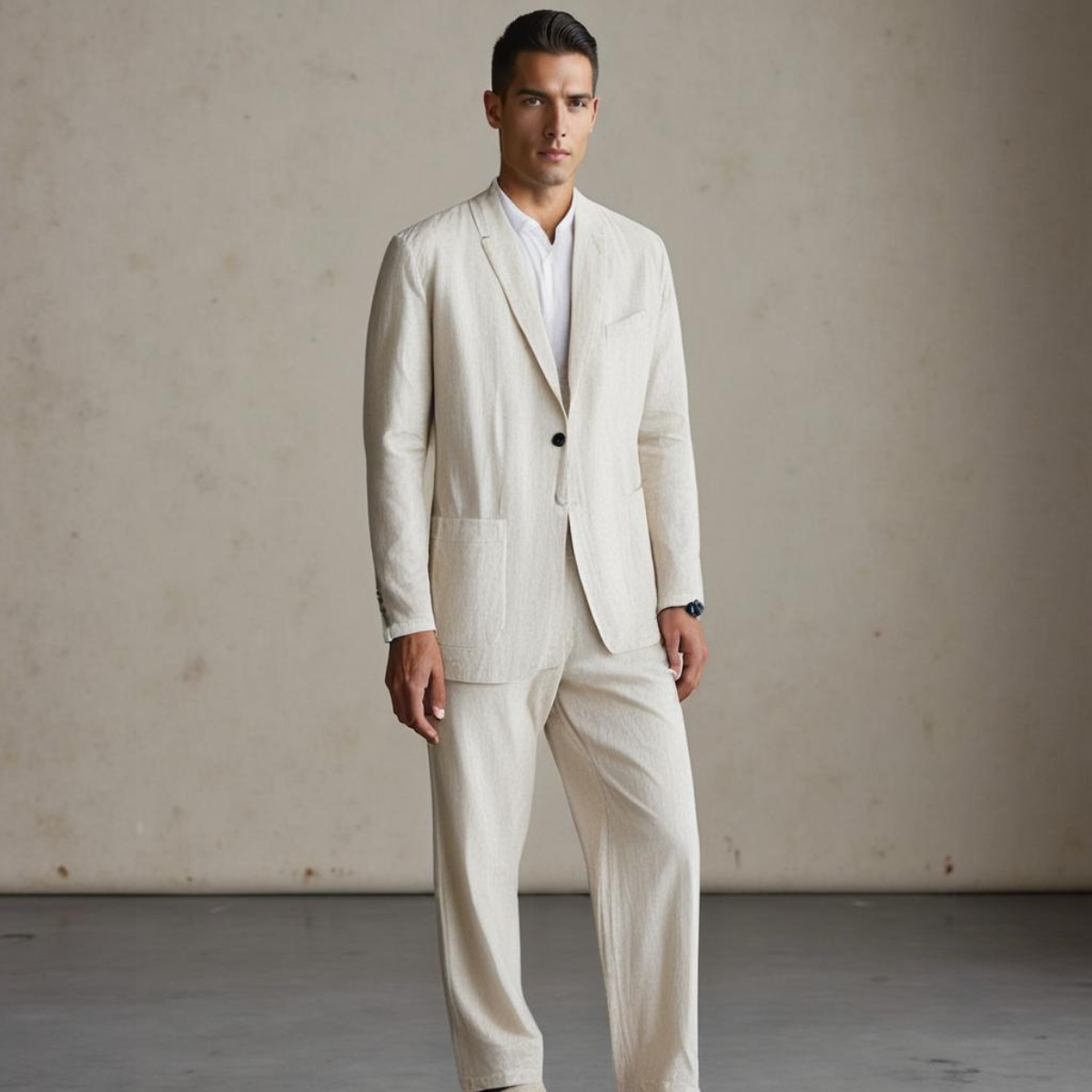 Frank™ | Elegant Linnedragt