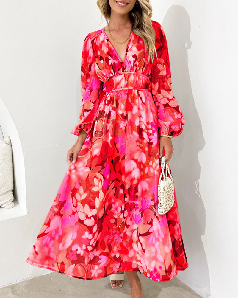 Carlotta™ | Elegant Blomsterkjole