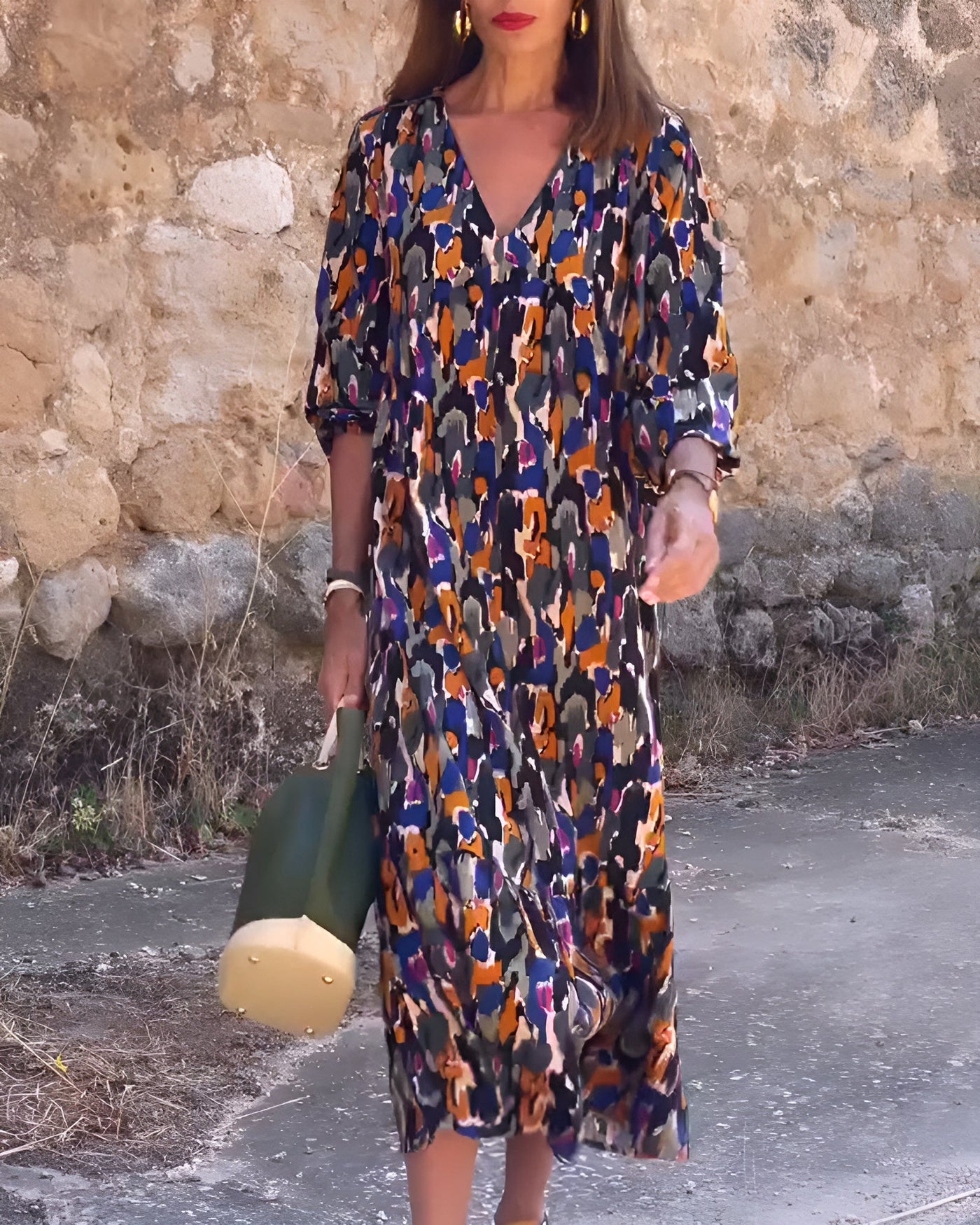 Jana | Vintage-inspireret kjole med charmerende look