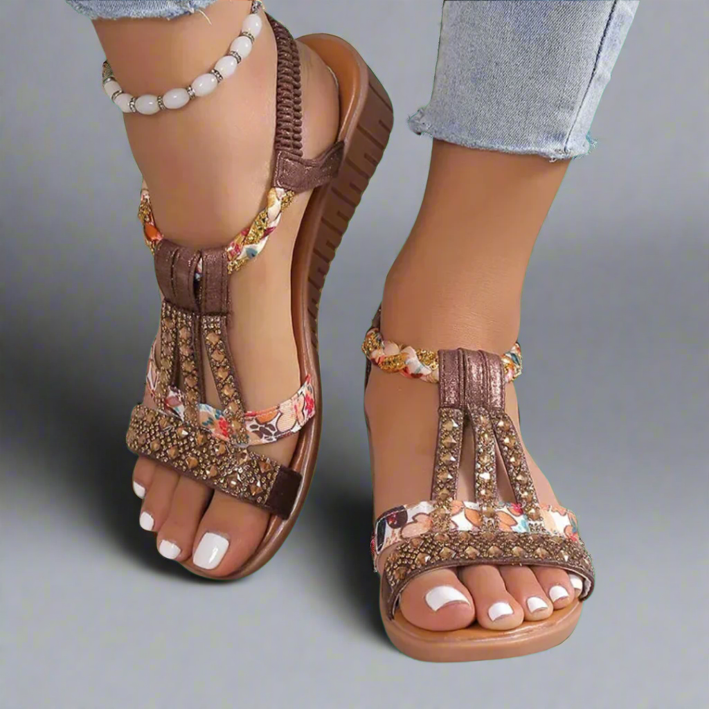 Bernatrudis | Elegante Boho-sandaler til Sommeren