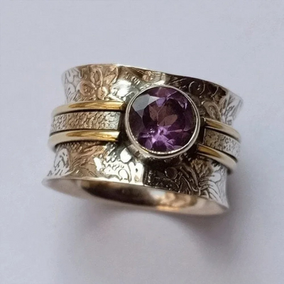 Bohemian Crystal Meditationsring