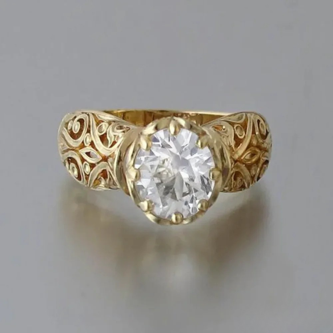 Elegant Hvid Zirkonia Ring