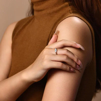 Hailey Playa Tynd Ring | Guld 18k - DK