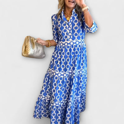 Robe Samya Med Kædemønster