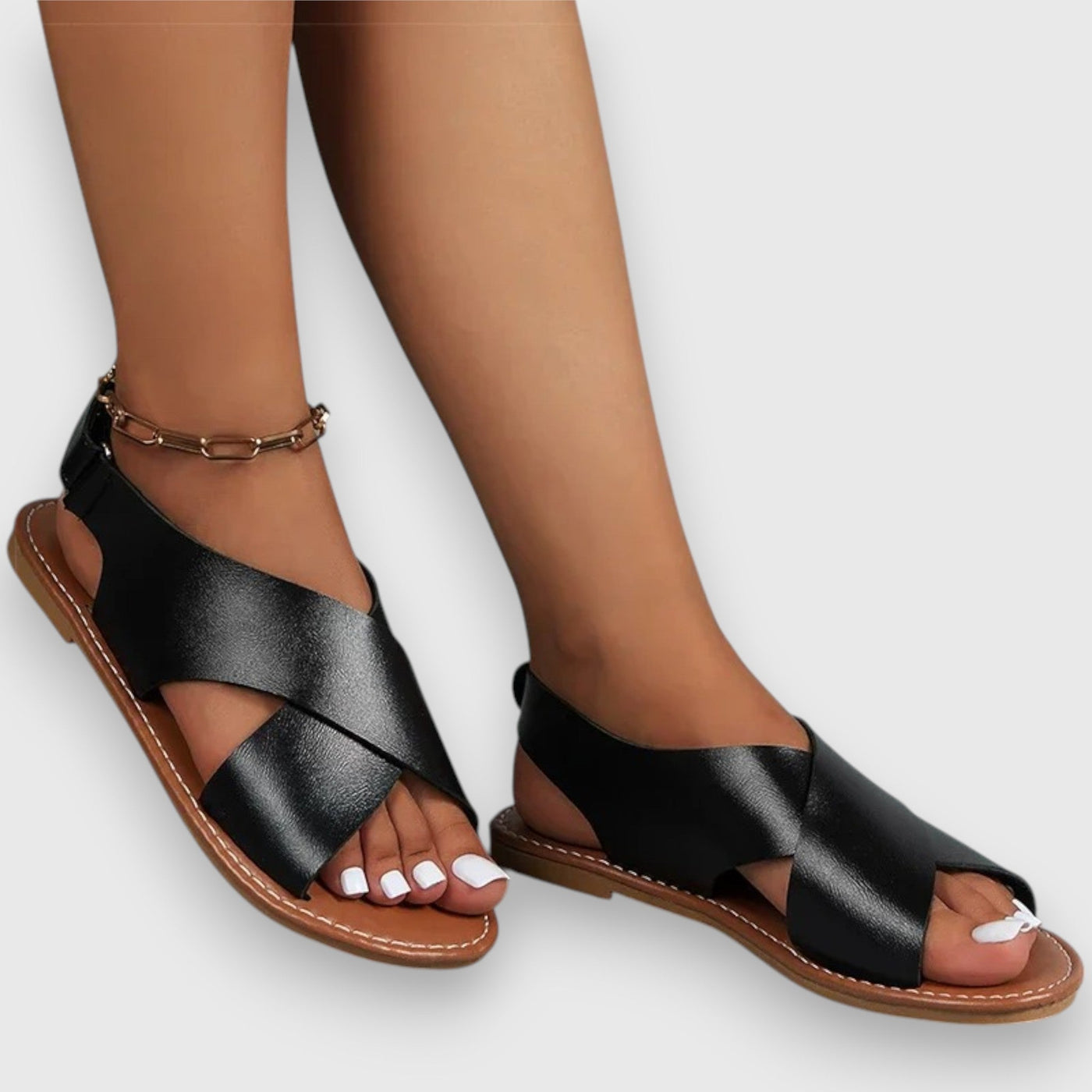 Stylish Niama Sandaler i Læder