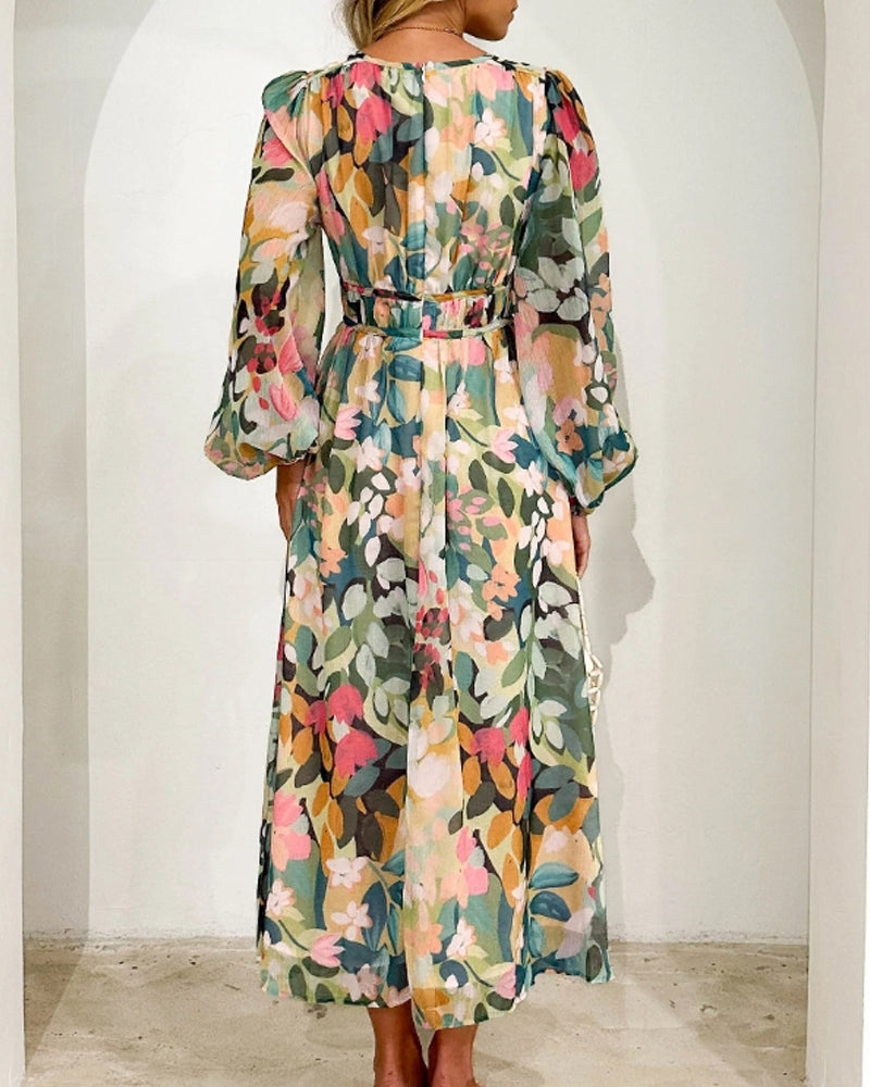 Carlotta™ | Elegant Blomsterkjole