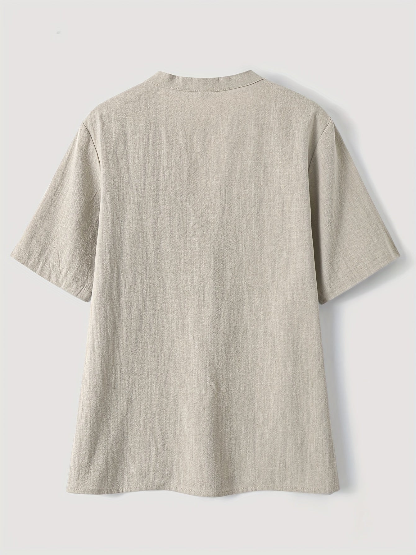 Elegant Harrode Skjorte med V-Udskæring og Knapper