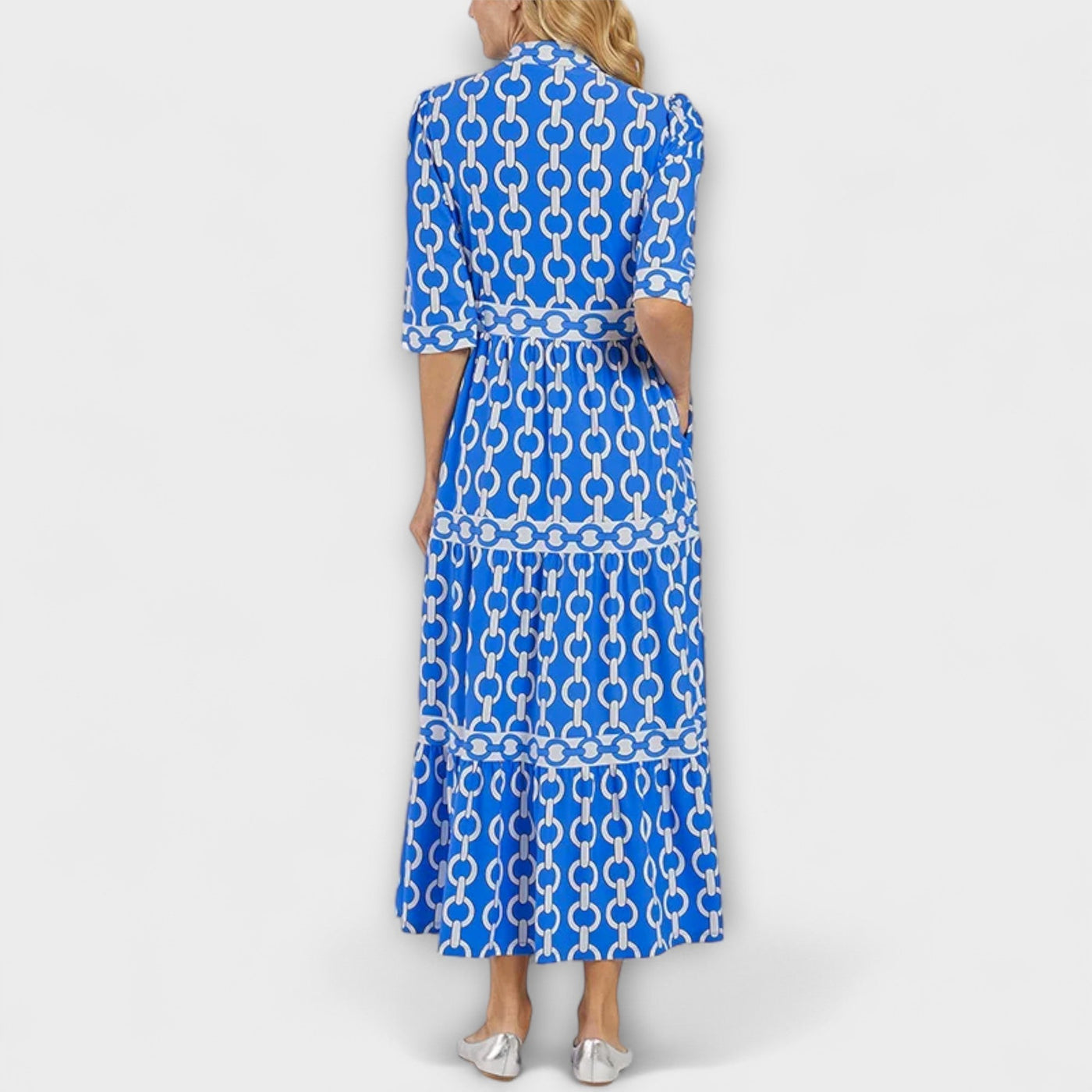 Robe Samya Med Kædemønster