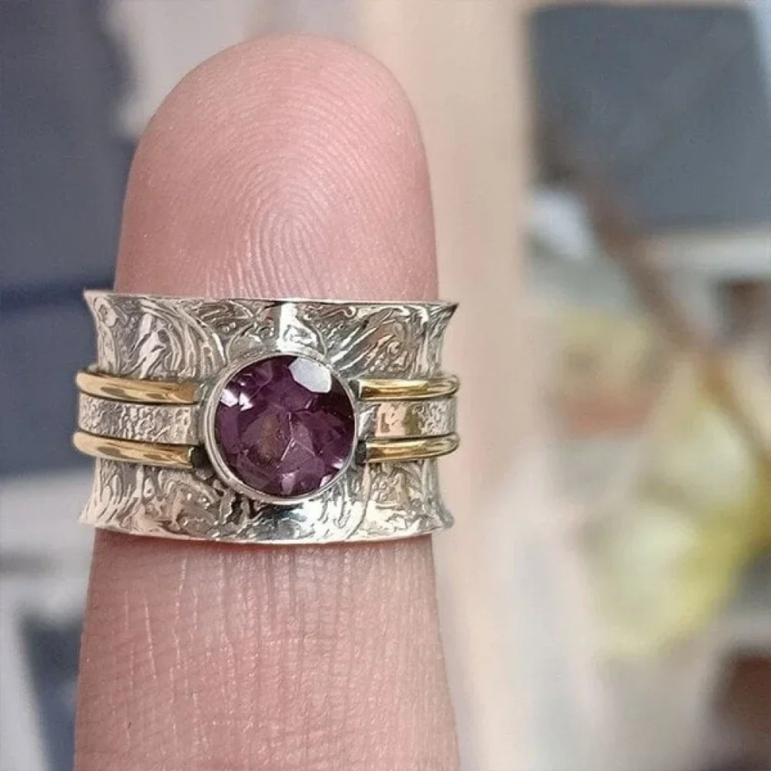 Bohemian Crystal Meditationsring