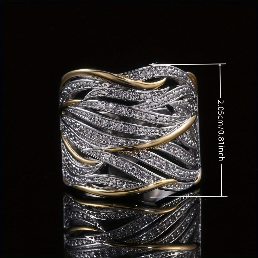 Chic Lagdelt Twist Ring