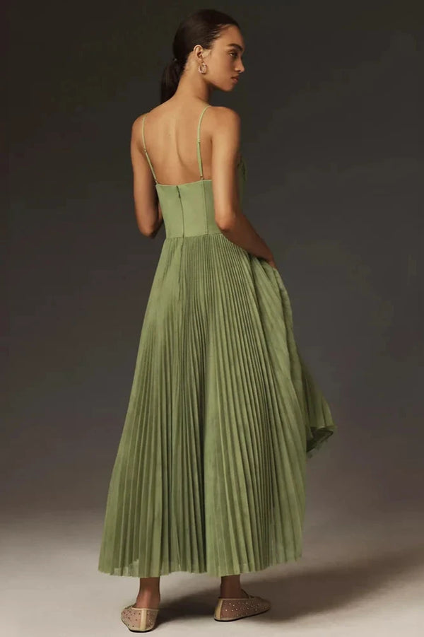 Olivia | Elegant Plisseret Kjole
