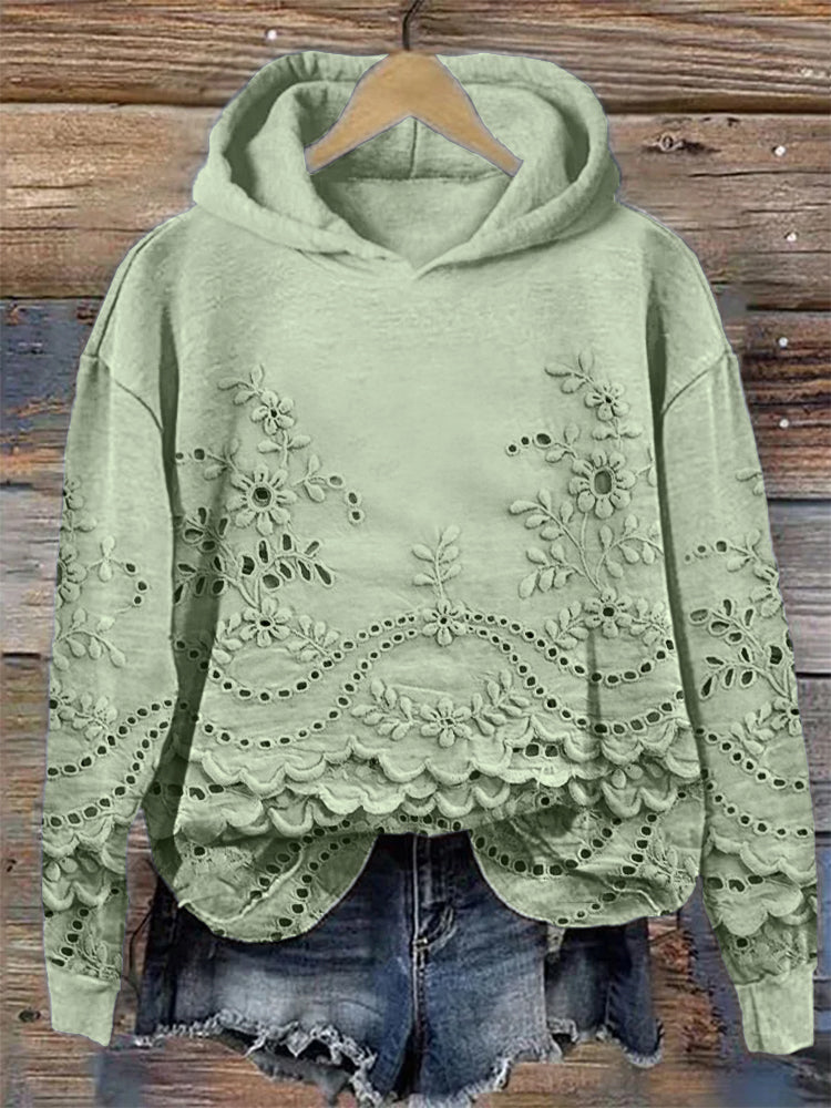 Ravella™ - Vintage Printet Hoodie