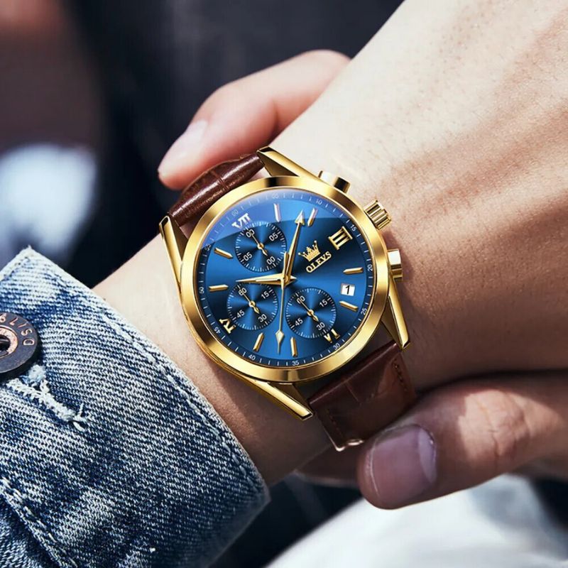 Kvarts Luminous Chronograph Ur