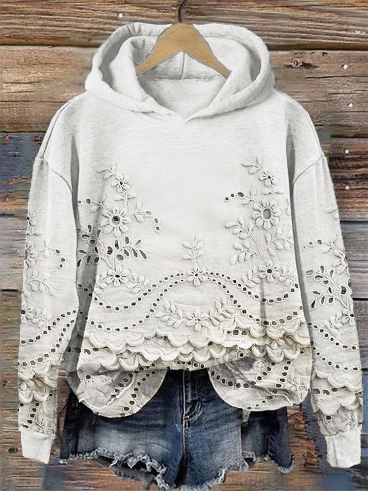 Ravella™ - Vintage Printet Hoodie