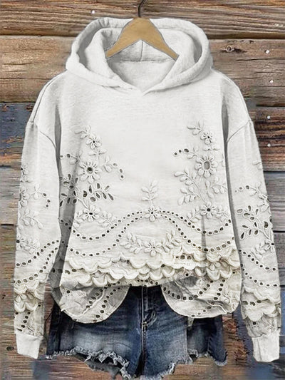 Ravella™ - Vintage Printet Hoodie