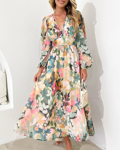 Carlotta™ | Elegant Blomsterkjole