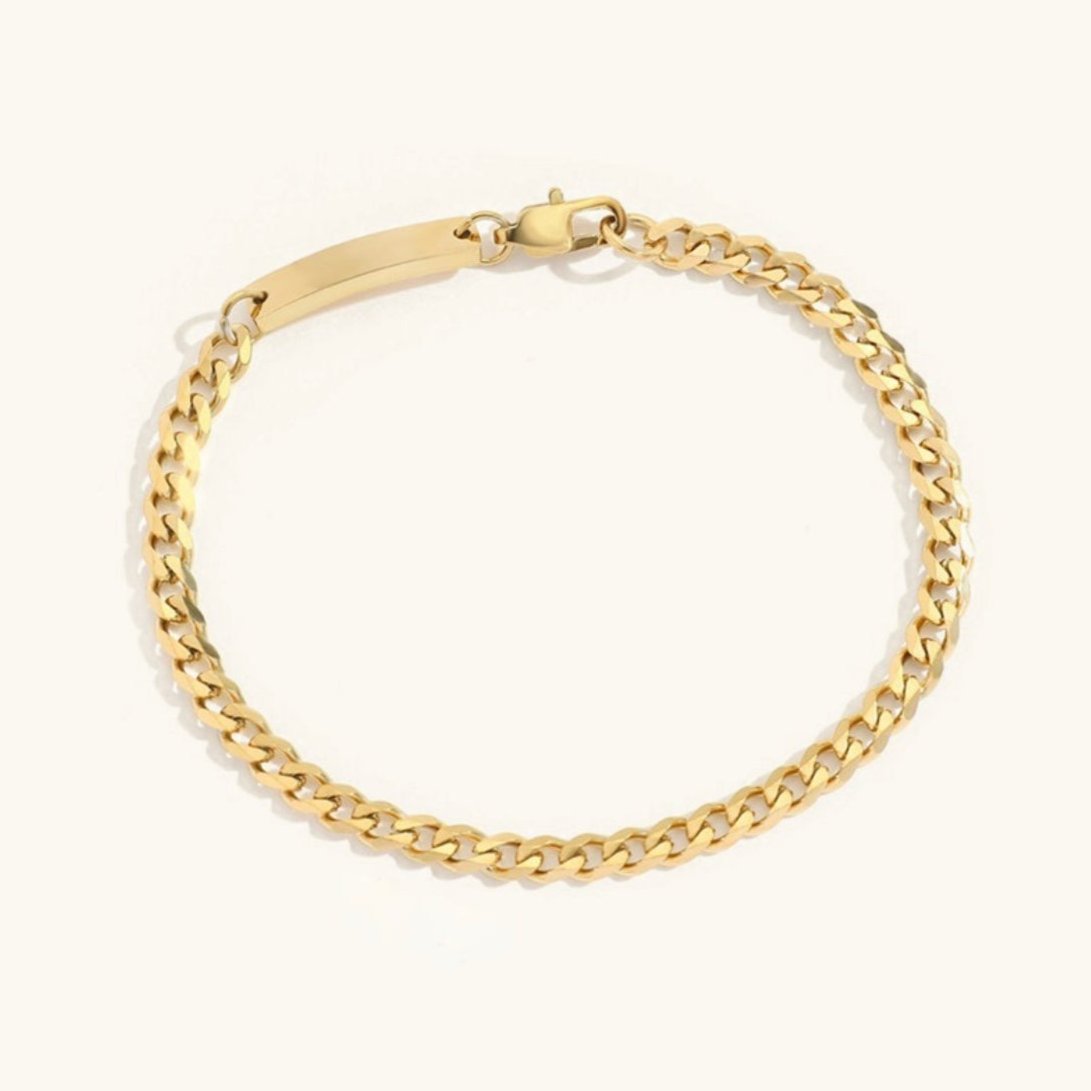 Rosmarin Kædearmbånd | 18k Guld