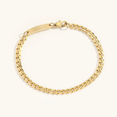 Rosmarin Kædearmbånd | 18k Guld