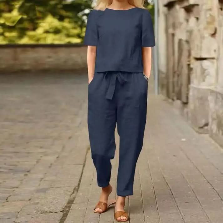Lina™ | Casual Sæt til Sommer og Forår - Olsen & Olsen - DK