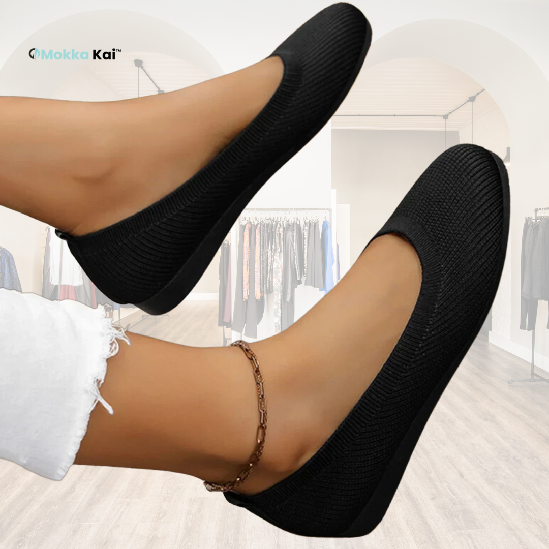 Airgrip™ | Komfortable Ballerinaer fra Olsen & Olsen