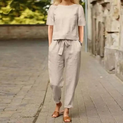 Lina™ | Casual Sæt til Sommer og Forår - Olsen & Olsen - DK