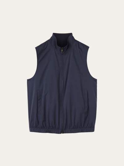 Vendbar City Bodywarmer - Marineblå