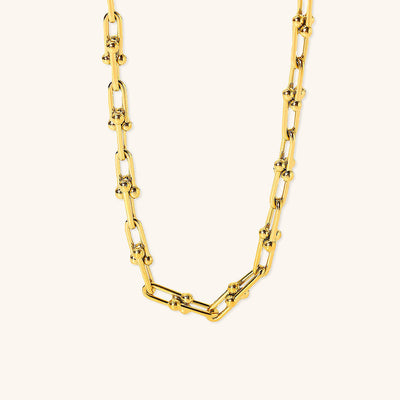 Kaskade Halskæde | 18k Guld