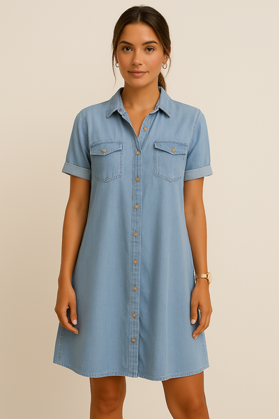 Alva | Unik Denim Kjole