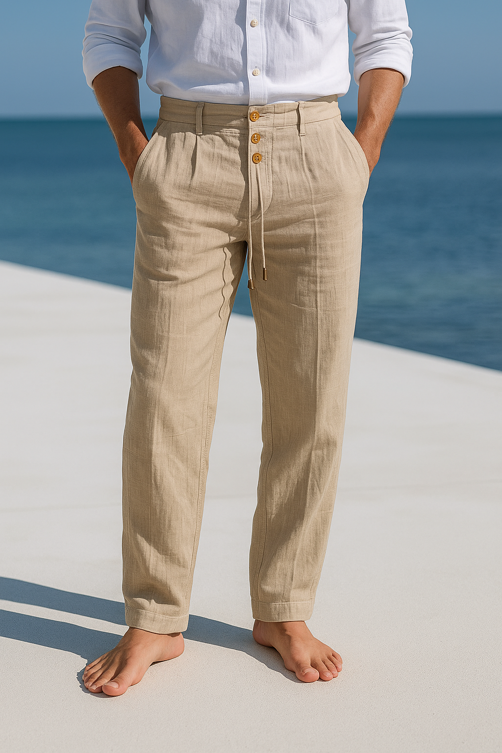 LYSE LÆRRED SOMMERTROUSERS
