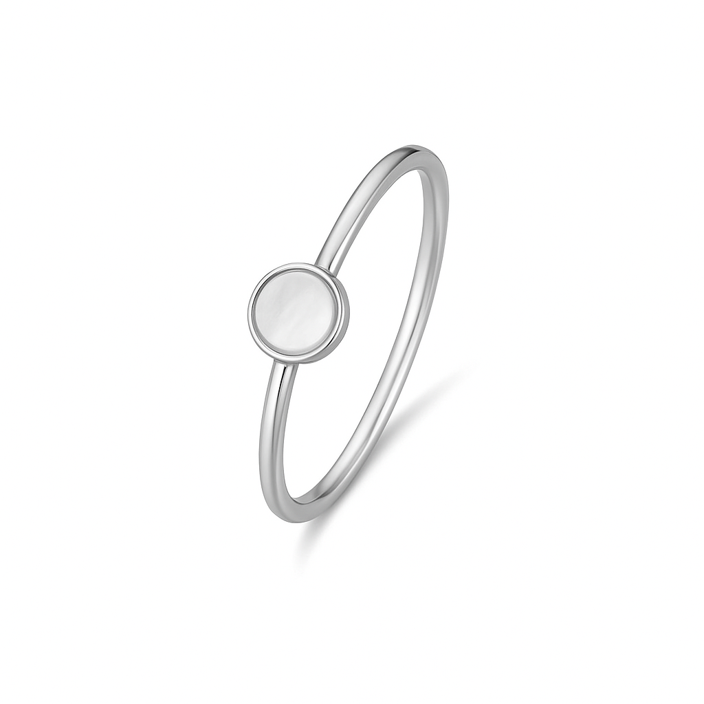 Alina Cirielle Ring | Hvidguld 14k