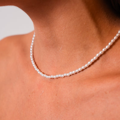 Choker med Perler