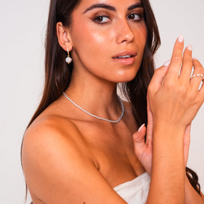 Choker med Perler